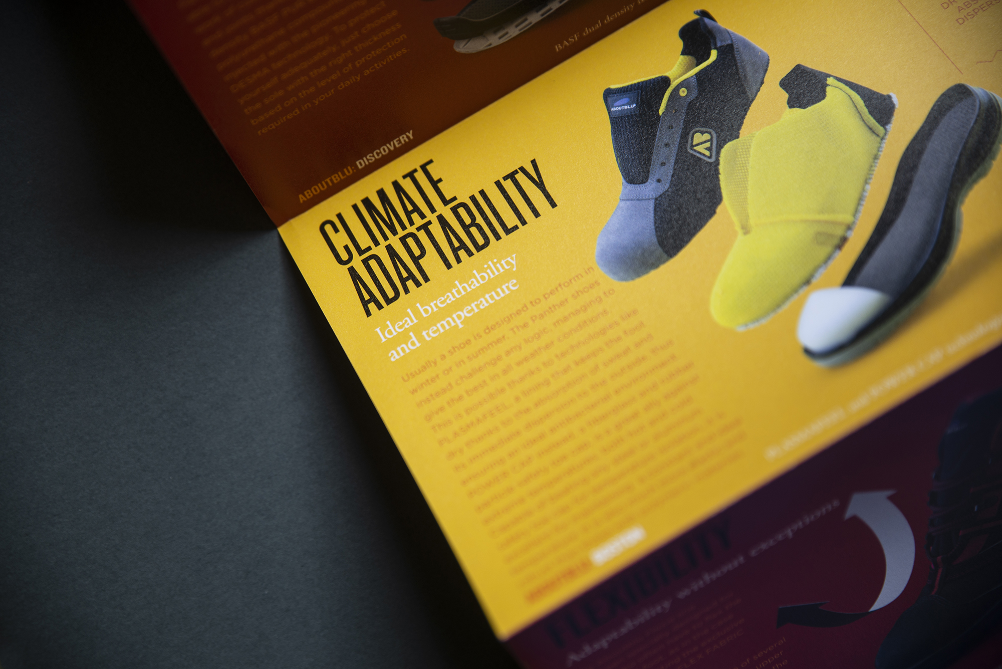 Dettaglio brochure Panther, adattabilità climatica